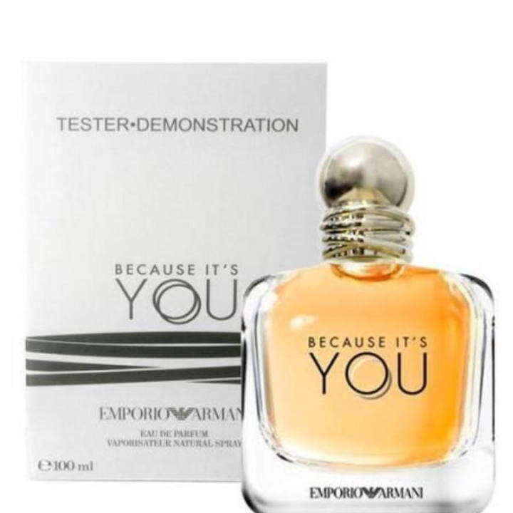 emporio armani because you