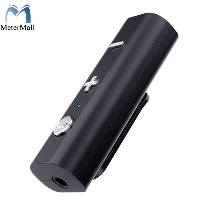 Bluetooth 5.0 Receiver For 3.5mm Jack Earphone Clip Type Wireless Adapter Bluetooth Aux Audio Music Transmitter