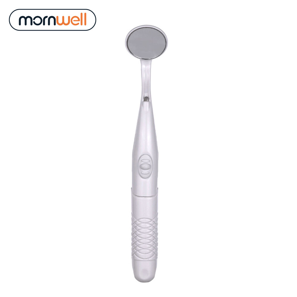Mornwell Dental Oral Mirror With LED Lights Anti Fog Mirror Endoscopy