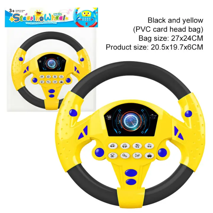 steering wheel driving toy