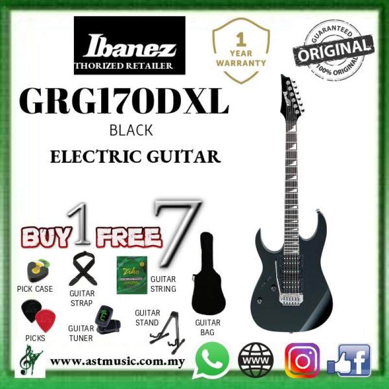 Ibanez GRG170DXL Electric Guitar Black Night - SPECIAL PROMO Malaysia