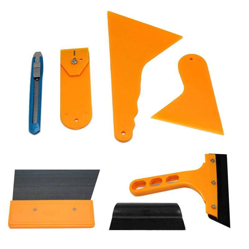 7pcs/set Car Window Film Handle Squeegee Tinted Tool Kits Scraper Films ...