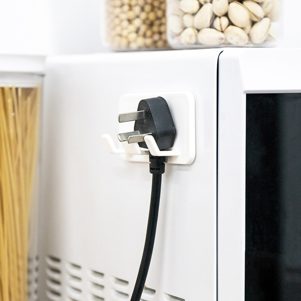 Phích Cắm Điện móc punch-miễn phí tường lưu trữ chủ nhà bếp tàng hình móc keo dán tường phòng tắm móc áo