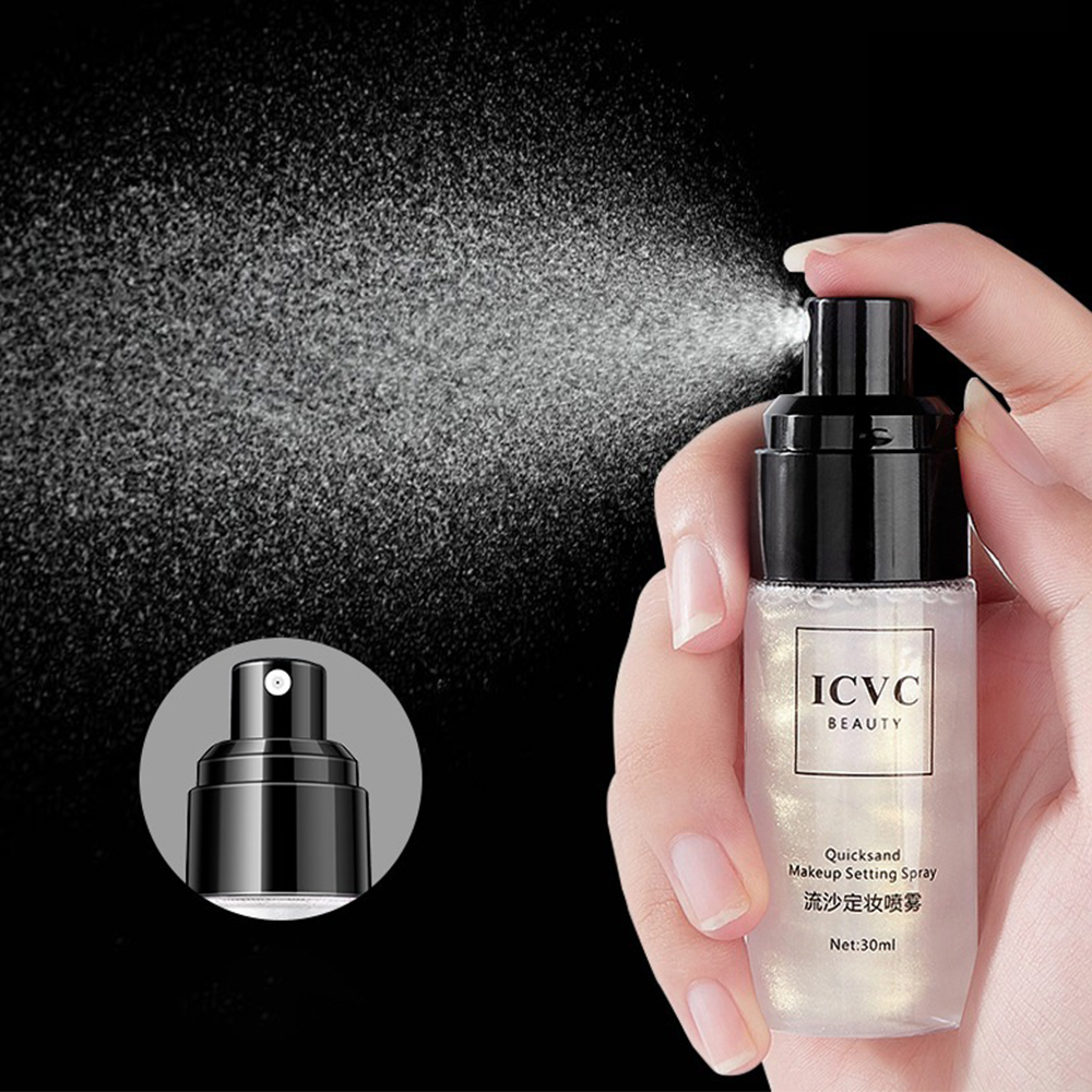 30ml trang điểm xịt giữ Kem dưỡng ẩm Hydrate kiểm soát dầu lâu dài mờ tự nhiên làm mới nhanh chóng thiết lập mỹ phẩm