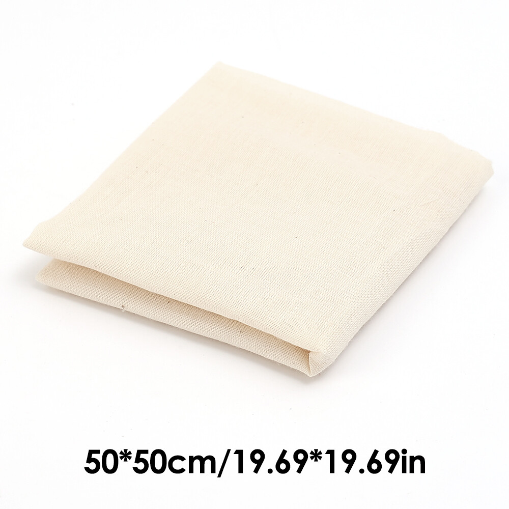 30/50cm Encrypted Soy Milk Tofu Residue Filter Cloth Reusable Soy Milk Coffee Milk Tea Filter Cloth Home Kitchen Baking Pastry Tools
