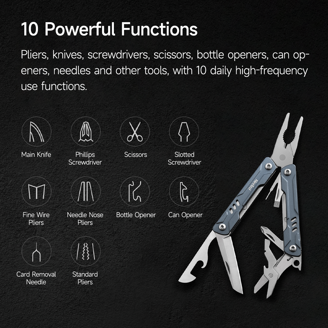 Nextool multifunctional pliers small and portable small sailor pliers