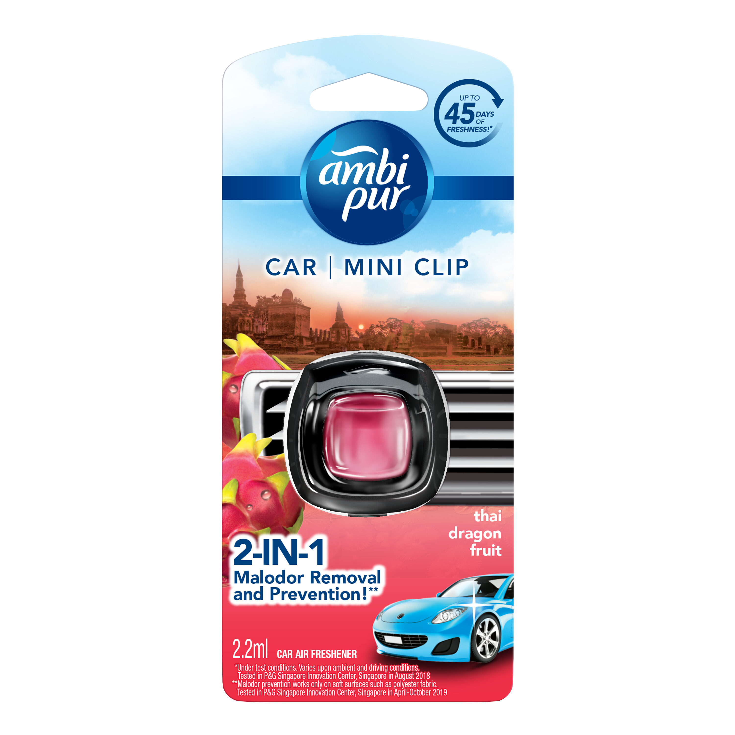 AMBI PUR CAR MINI CLIP AIR FRESHENER 2ML (LIGHT CITRUS)  马来西亚，柔佛供应商、分销商、进口商、供应