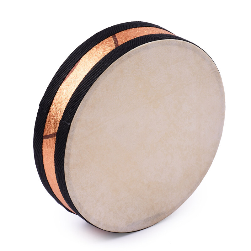 Trống Đại Dương 10 Inch Trống Sóng Biển Cầm Tay Bằng Gỗ Nhạc Cụ Gõ Đồ Chơi Âm Nhạc Biển Nhẹ Nhàng Quà Tặng Cho Trẻ Em