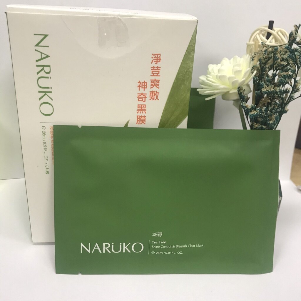 Mặt nạ Tràm Trà Naruko Tea Tree Clear Mask / Mặt Nạ Giấy Naruko 26ml