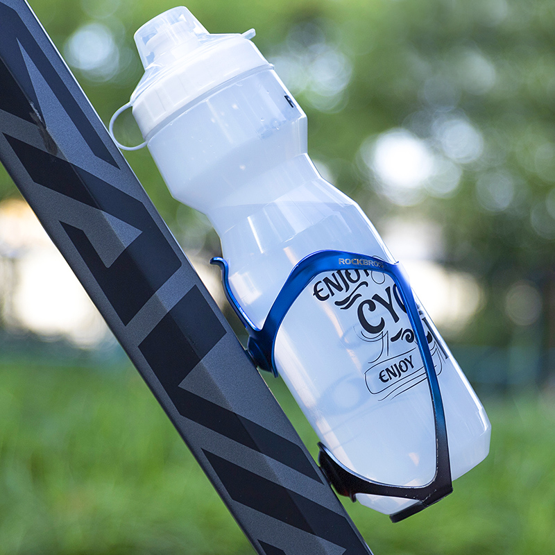 ROCKBROS MTB ที่ใส่ขวดน้ำสำหรับจักรยานเสือภูเขาที่ใส่ขวดอลูมิเนียมอัล ...