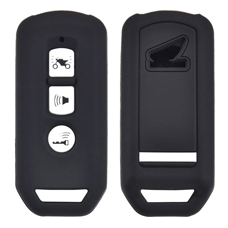 【Zerui】For Honda PCX SH 125 150 2016 2017 2018 Silicone Remote Key Case Cover 3 Button