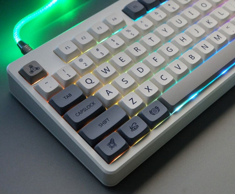 [Keycap Only] 125 phím lấp lánh Nắp chìa khóa PBT thăng hoa xda cho công tắc Cherry MX Bàn Phím Cơ tùy chỉnh Tự làm RK ciy VGN IKBC Aula/RK Royal Kludge/Logitech/goojodoq
