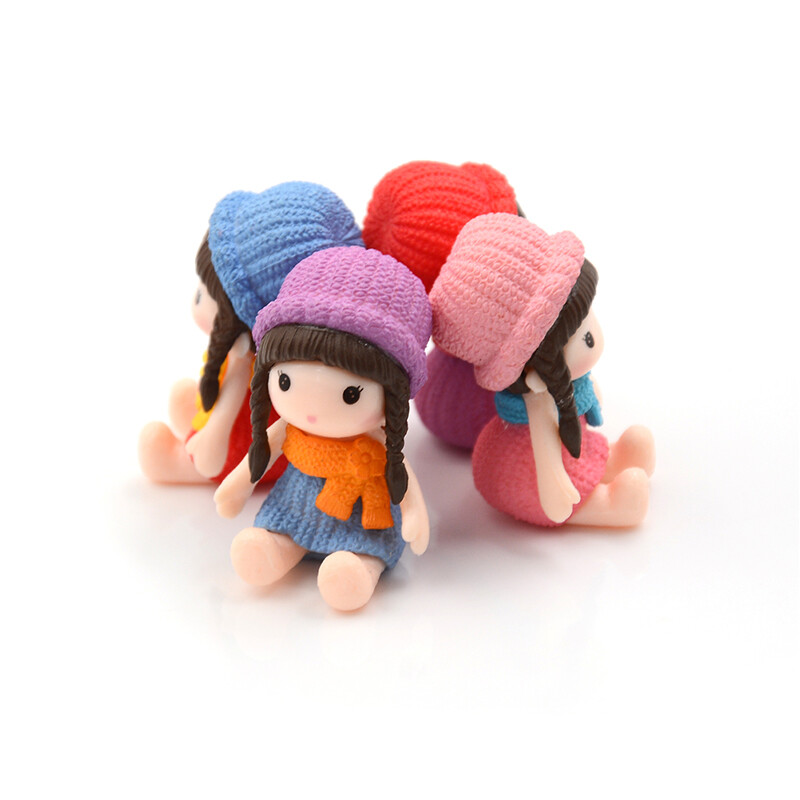 1PC Lovely Fairy Garden Miniature Girls DIY Micro Landscape Ornament Decor