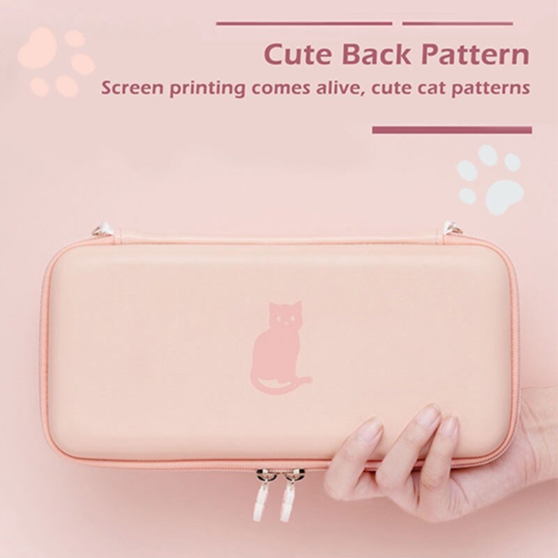 Ốp Nintendo Switch Túi Đựng CP Móng Mèo Hộp Vỏ Cứng Bằng Silicon NS Cho Switch Lite Phụ Kiện Máy Chơi Game