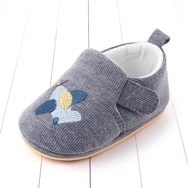 [Ready Stock]Spring and Autumn Four Seasons Baby Shoes Non-slip Rubber-soled Toddler Shoes Cartoon Cotton Shoes Velcro Multicolor Baby Toddler Shoes