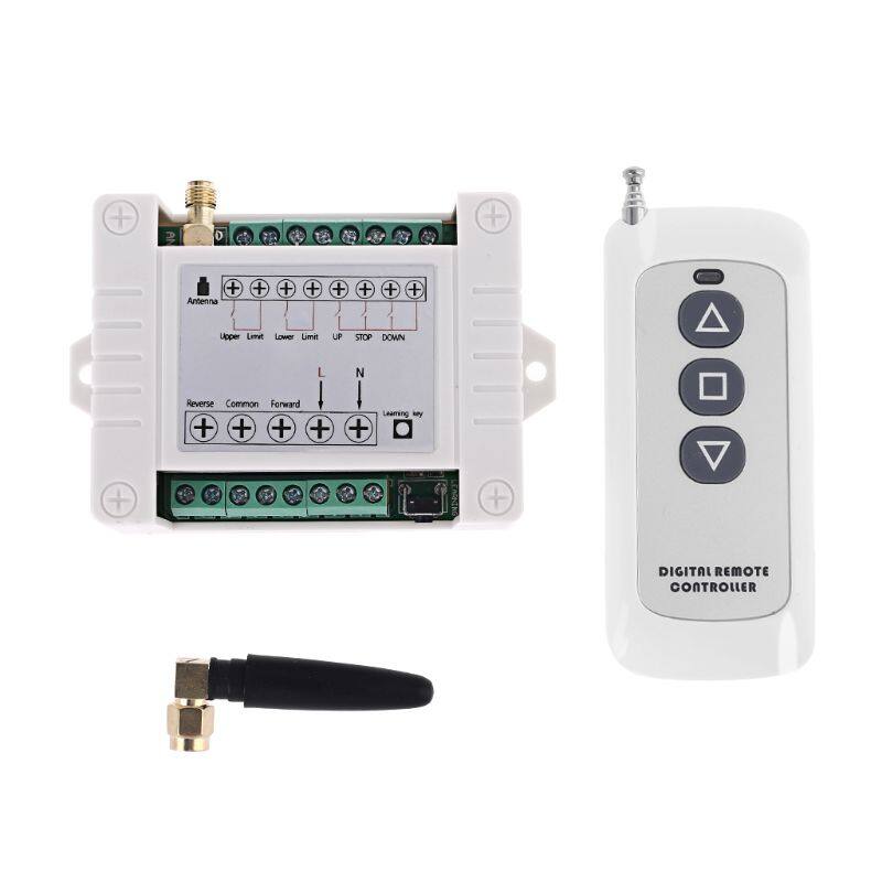 DC12V-48V 3CH Wireless Remote Control Switch RF Relay Receiver Module Controller for Electric Gate Door