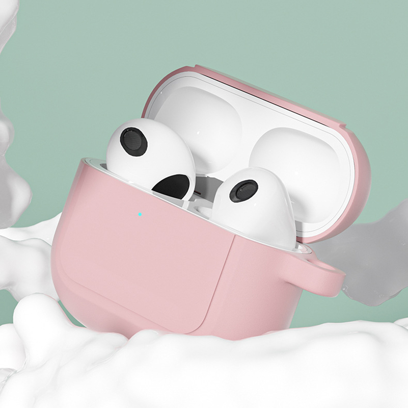 【Trail Blazers】ốp Silicon Mềm Tương Thích Với Apple Airpods 3 Hộp Sạc Vỏ Bảo Vệ Có Khóa Chống Mất Cho Airpod3 Air Pods 3