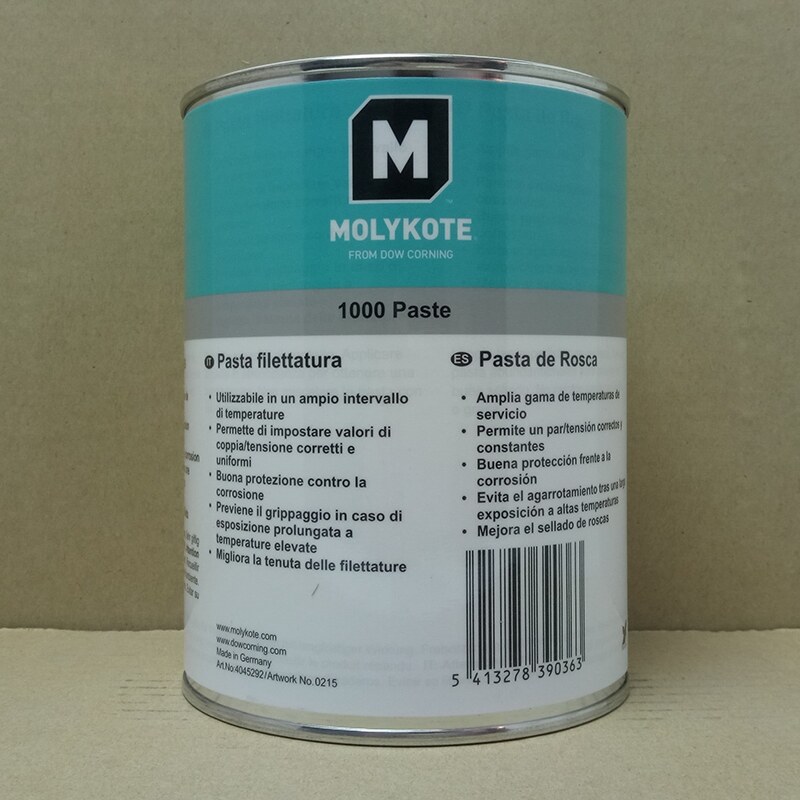 Dow Corning Molyk MOLYKOTE 1000 paste high temperature thread oil anti