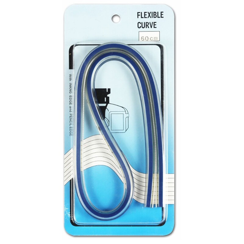 Plastic Flexible Curve Ruler Bendable Ruler Fit for Tailor Sewing and Engineering Drawing Accurate Bendable Ruler