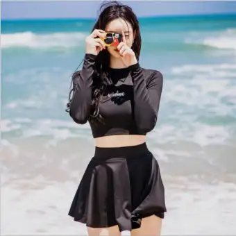long skirt bathing suit