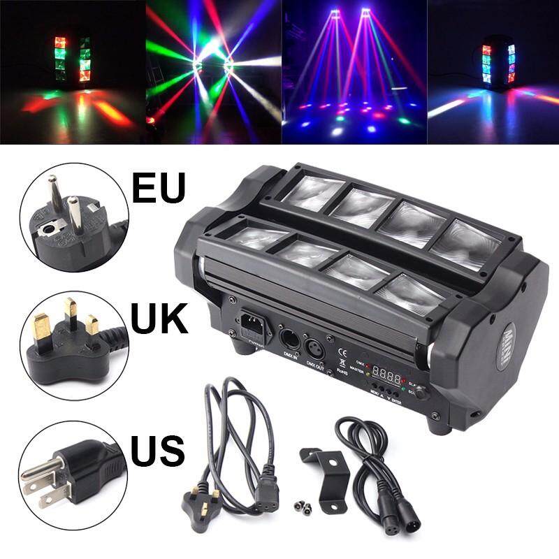 【Free Vận Chuyển + Đèn Flash Deal】 90 W RGBW 4 TRONG 1 DMX512 LED Nhện Tia Di Chuyển Đầu Ánh Sáng Sân Khấu DJ đảng Disco