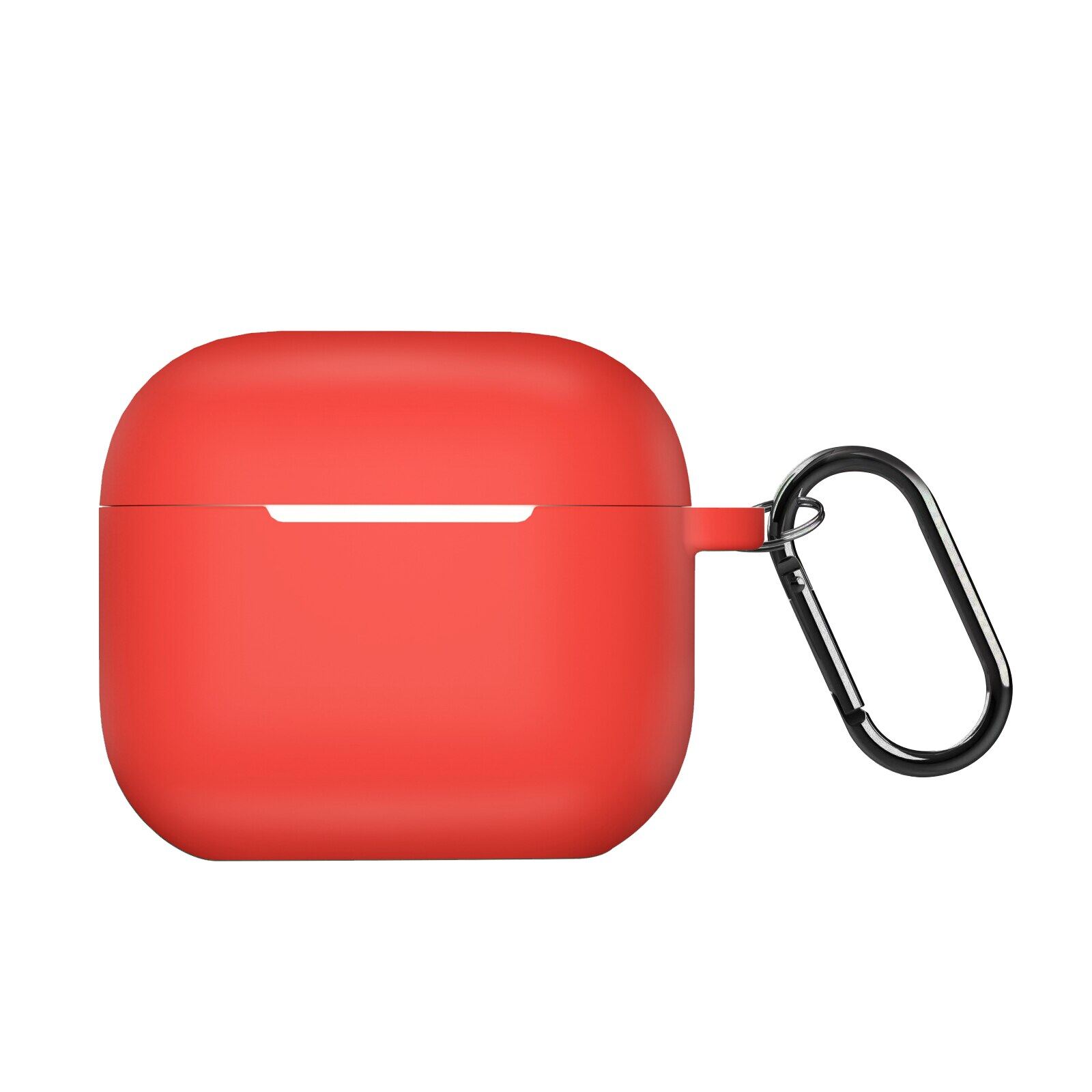For Airpods 3 Pro 2 Generation Case with Carabiner Clips, Soft Silicone Casing Anti-fall Protective Cover with Locking Keychain For air-Pod 3rd generation Wireless Charging Cases