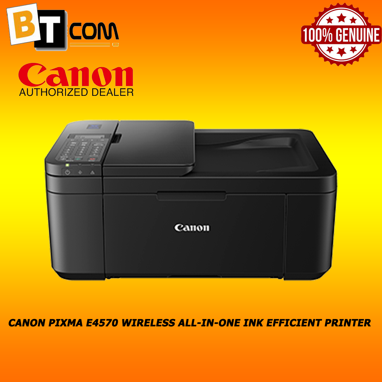 Canon Pixma E4570 Wireless AllinOne Ink Efficient Printer Lazada