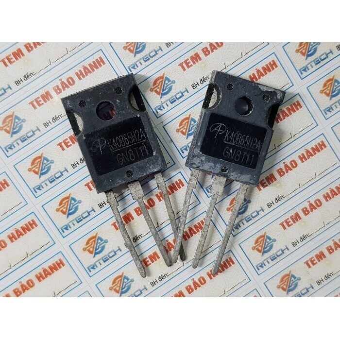 K40b65h2a, aok40b65h2al igbt 650v/40a to-247 tháo máy