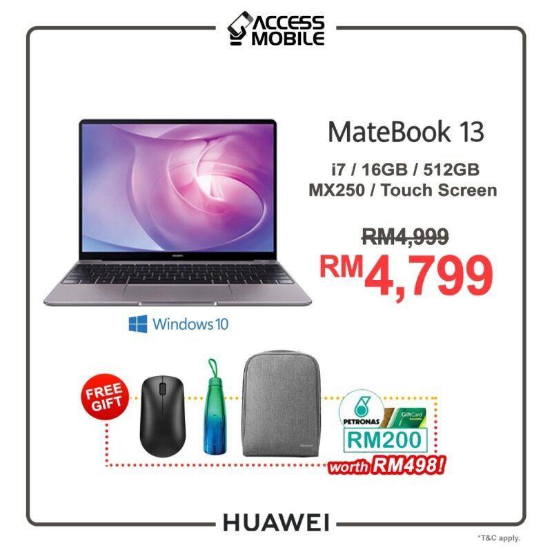 HUAWEI MateBook 13 New Model 2020 !!! Malaysia