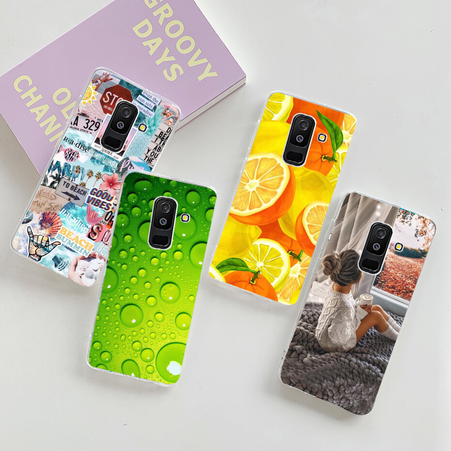 Ốp Cho Samsung Galaxy A6 Plus 2018 Ốp Lưng Điện Thoại Silicon Thiết Kế Mới Ốp TPU Mềm, Dành Cho Samsung Galaxy A6 Plus 2018 / A6 + 2018
