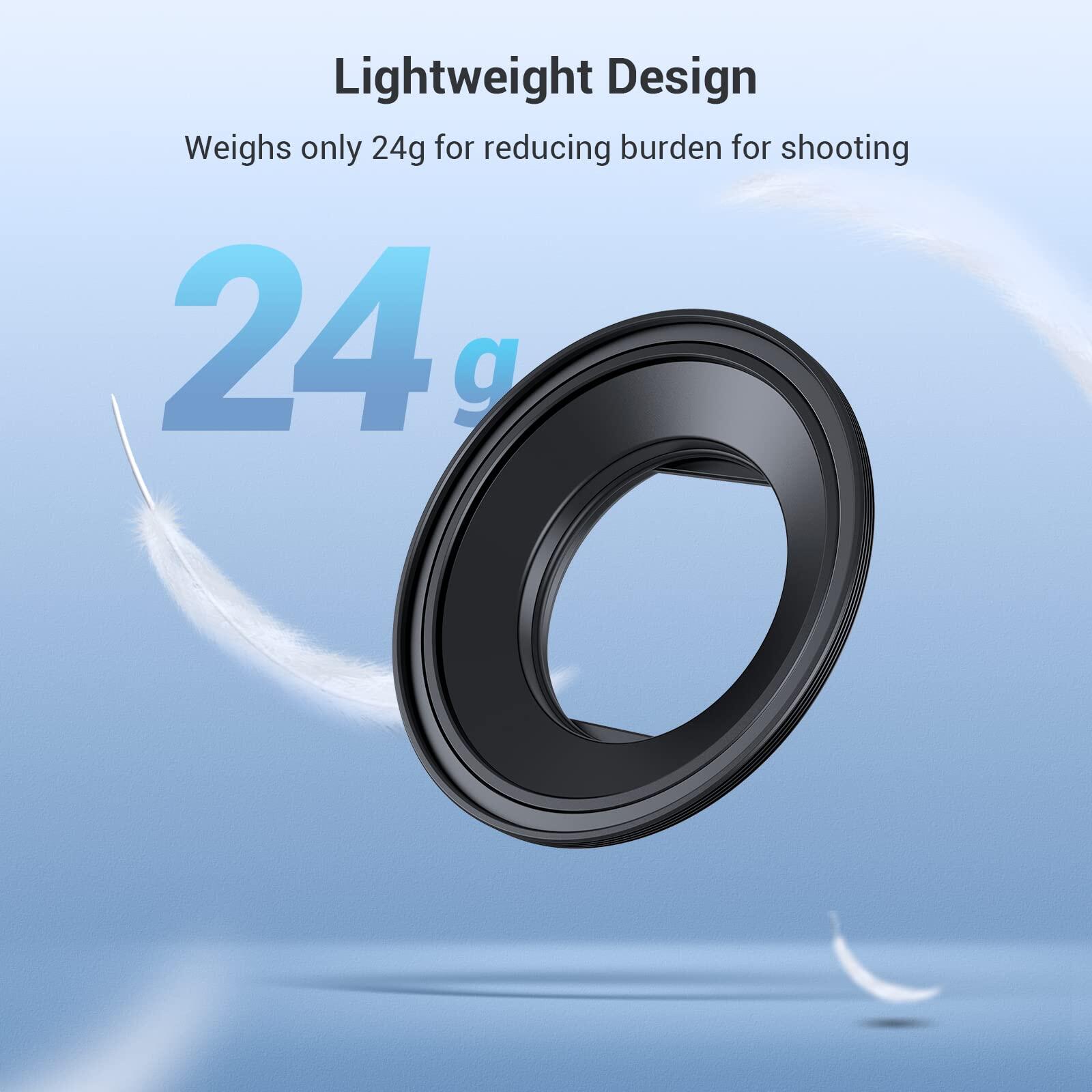 SmallRig 67mm Cellphone Filter Ring Adapter for SmallRig 1.55XT Anamorphic Lens 3578 3841