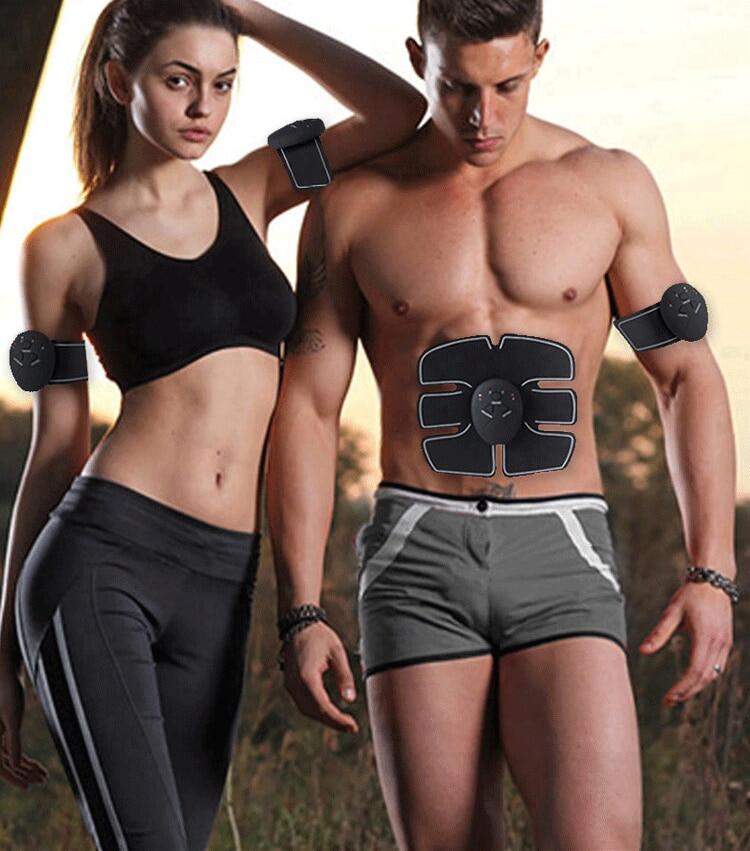 Salorie Wireless EMS Trainer Abs Muscle Stimulator Myostimulator Body  Fitness Electric Weight Loss Body Slimming Massager Belt Slimming