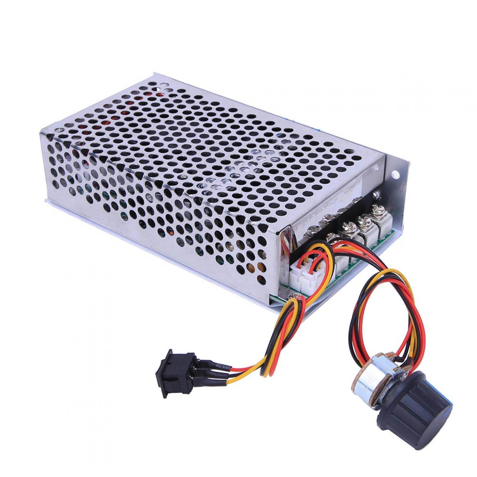 Zonejoy Yoaushop Bộ Điều Khiển Tốc Độ Động Cơ DC 10-50V 100A 5000W, Bộ Điều Khiển Công Tắc Điều Khiển PWM -Intl