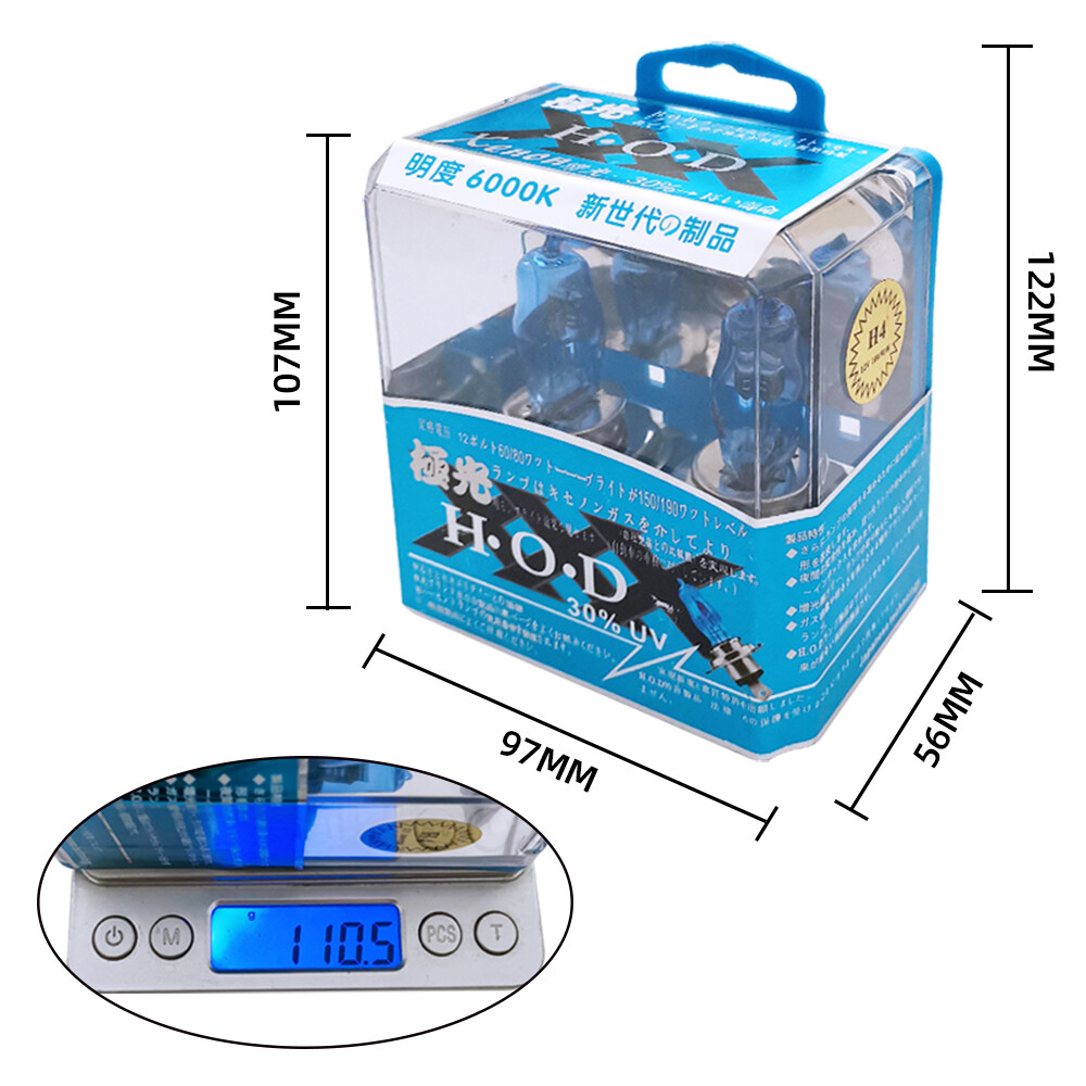 SafeSaker【Ready สหรัฐอเมริกา Stock 】 {จัดส่งฟรี} 2Pcs H7 H8 H9 H1 H3 H4 ...