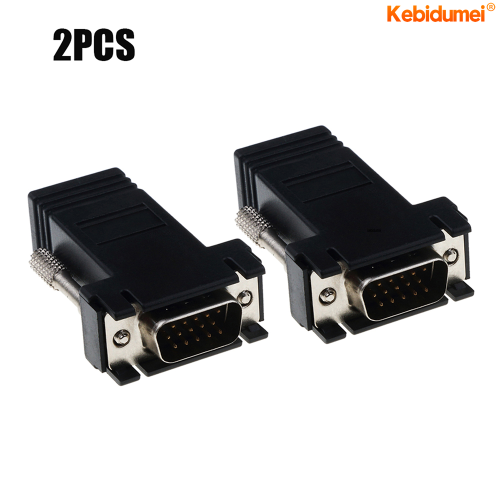 Usb Vga Rj45 Adapter 2Pcs PC USB to RJ45 Female A to Ethernet Internet RJ45 Connector ...
