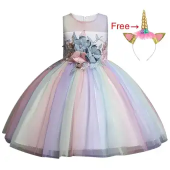 flower girl unicorn dress
