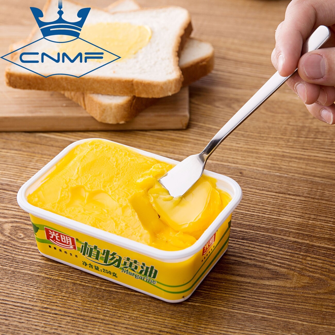 CNMF 1pcs Butter Spatula 304 Stainless Steel Dessert Cream Tool Breakfast Kitchen Accessories