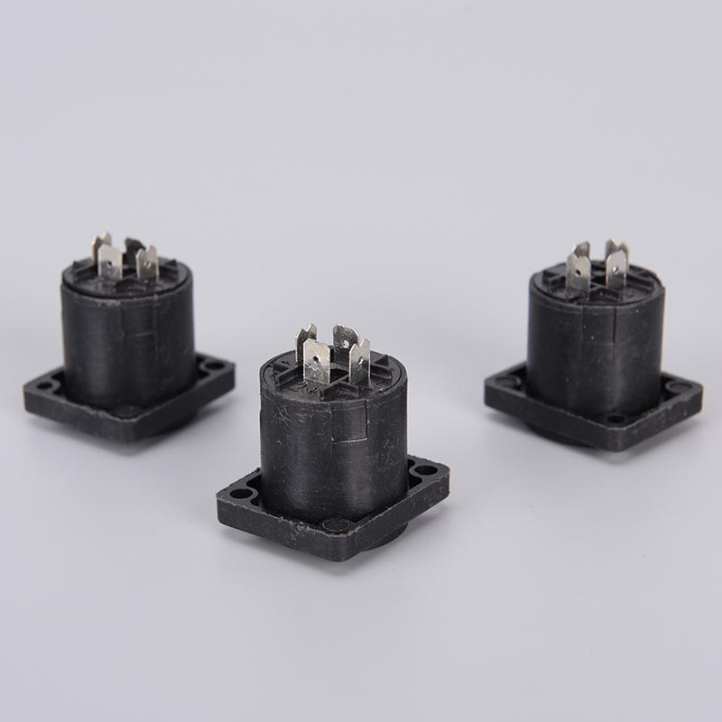 10x Speakon 4 Pin Female jack Compatible Audio Cable Panel Socket Connector Hot Sale