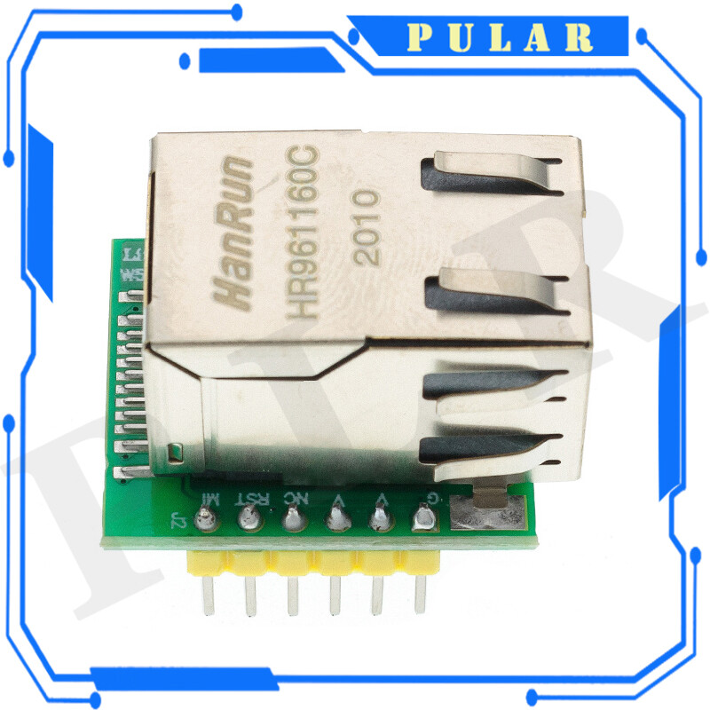USR-ES1 w5500 mạng Ethernet Module phần cứng SPI để LAN/ Ethernet TCP / IP 51 / STM32 vi điều khiển chương trình trên w5100