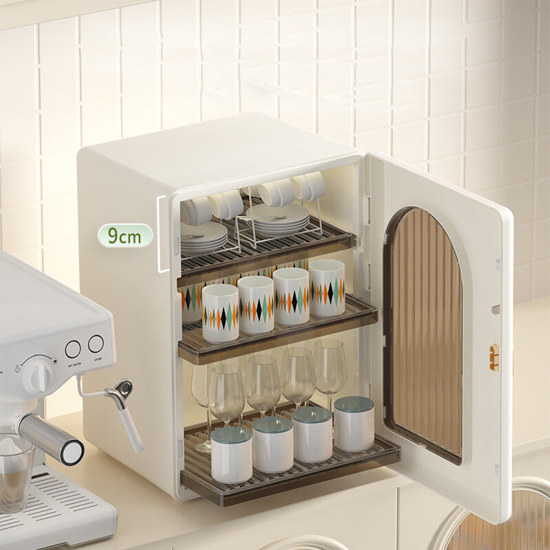INS Wind Dust Proof Household Cup Holder Storage Shelf Glass Multi layer Desktop Wine Cup Water Cup Storage Shelf