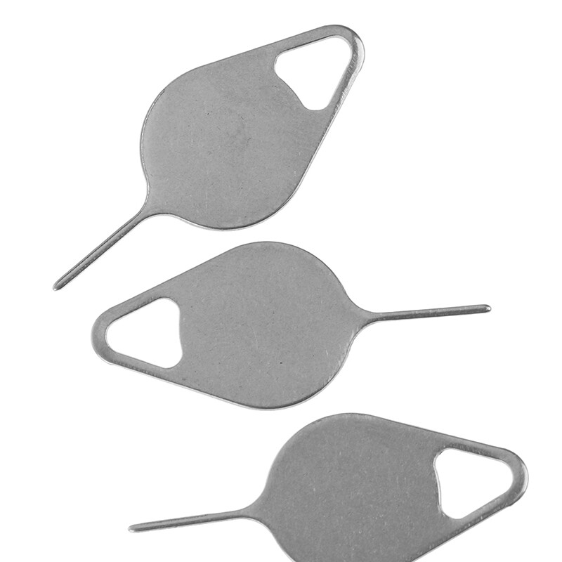 Ministar 3pcs/set Sim Card Tray Removal Eject Pin Key Tool Stainless Needle for Phone