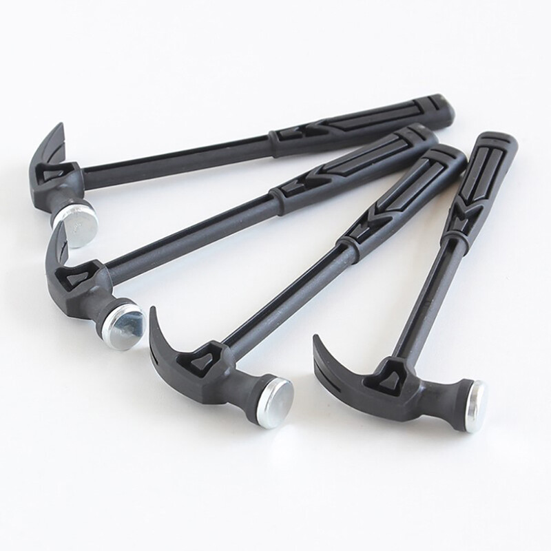 Dragon Mini Hammer Plastic Handle Claw Hammer Home Grid Hammer Building block hammer