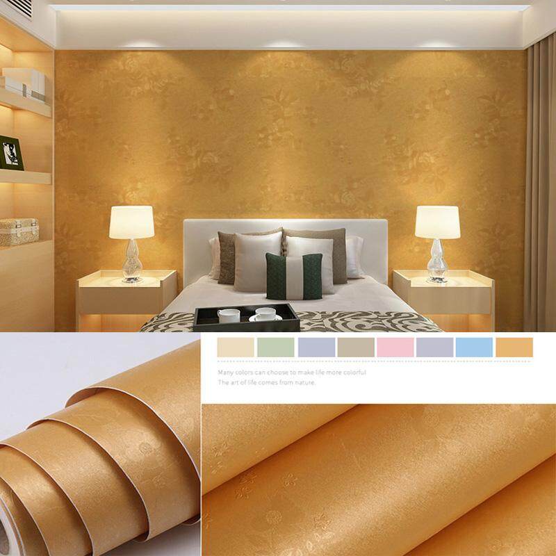 100x60cm Waterproof Self adhesive Wallpaper PVC Home Decor Floral For Living Room Bedroom Background Wall Stickers