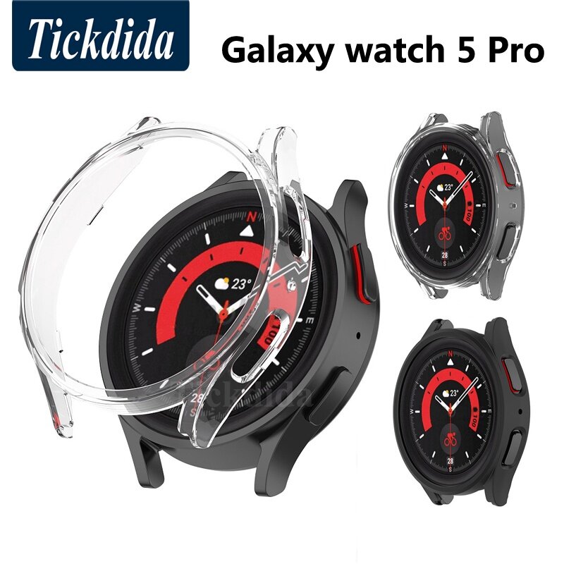 สำหรับ Samsung Galaxy Watch 5 Pro Case 45Mm 44Mm 40Mm PC Hard Case