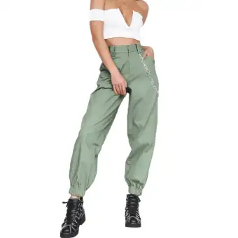 womens casual cargo pants