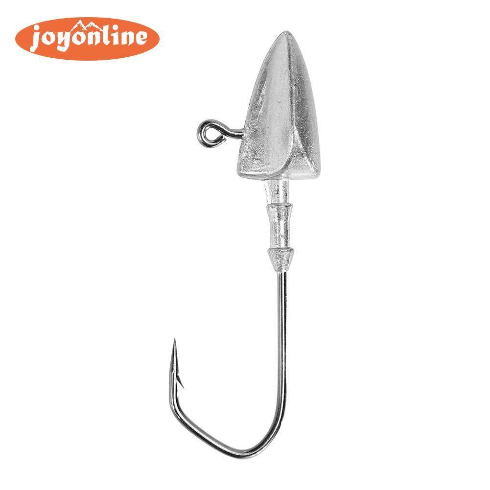 Mồi Mềm Móc Đầu Jig Chì Lưỡi Câu Phụ Kiện Dụng Cụ Câu Cá Giun Mềm