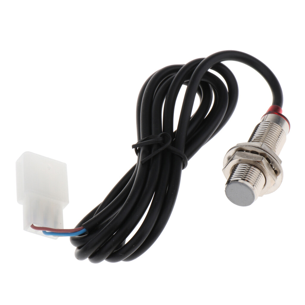 WDCOOL 12V Motorcycle Speedometer Cable Sensor Case Digital Odometer 85cm