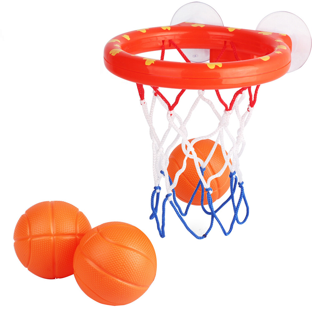 Educational Mini Kids Basketball Hoop Bathtub Water Play Set for Baby Gift Foam Beach Swimming Pool Toddler Bath Toys