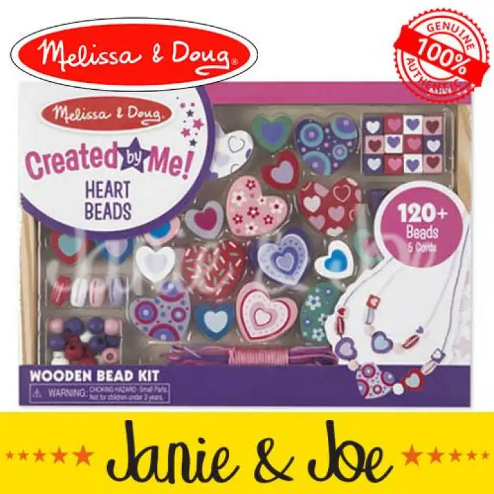 melissa and doug sweet hearts bead set