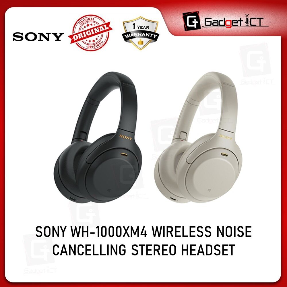 sony wireless noise cancelling stereo headset